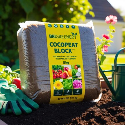 Brigreenery 5Kg Cocopeat Block