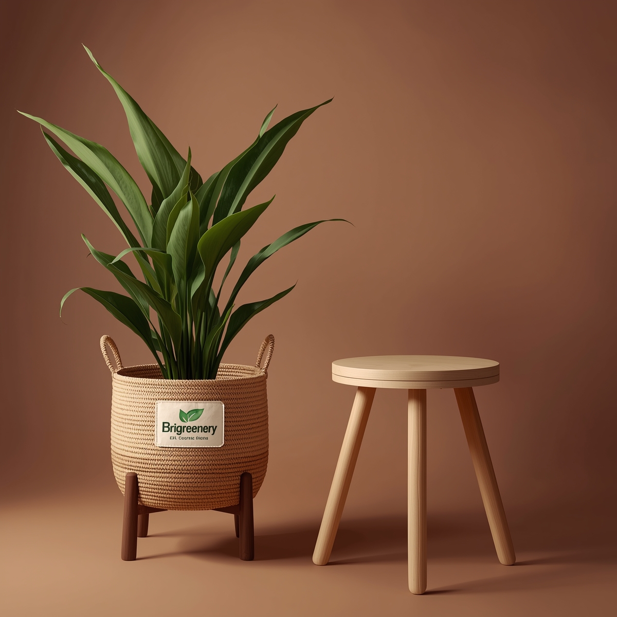 Brigreenery with bench