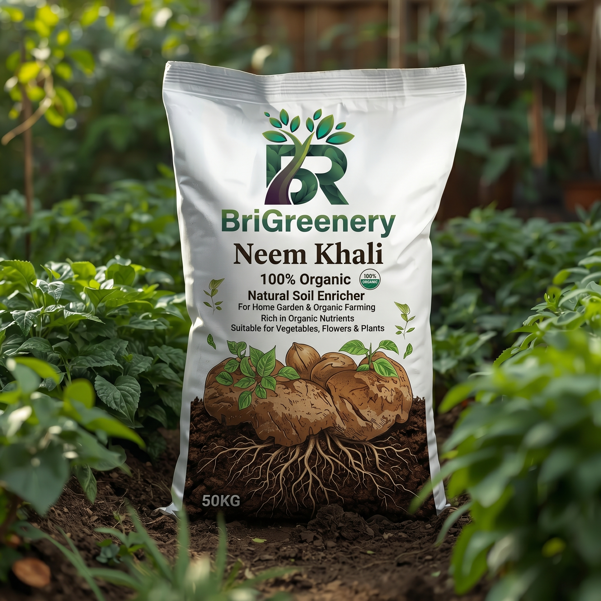 Brigreenery 50KG Neem khali